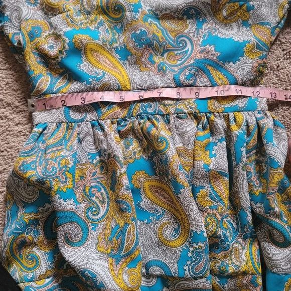 💝H&M 70'S BABYDOLL DRESS🌸 SIZE 6 VINTAGE LOOK! SO IN! - Picture 7 of 8